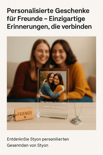 Personalisierte Geschenke für Freunde – Einzigartige Erinnerungen, die verbinden