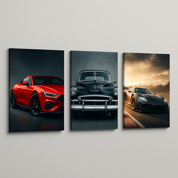 🚗 Automotive Kunst – Kraftvolle Wandbilder für Autoliebhaber | STYON