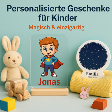 Personalisierte Geschenke für Kinder – Magisch & einzigartig