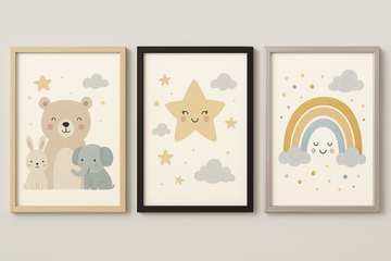 🧸 Kinderzimmer Kunst – Verspielte Wandbilder für die Kleinen | STYON