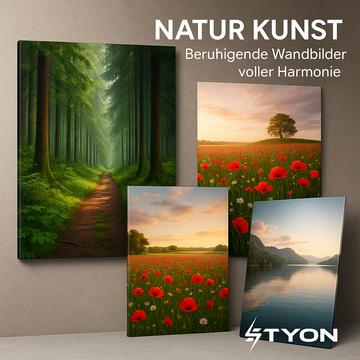 🌿 Natur Kunst – Beruhigende Wandbilder voller Harmonie | STYON