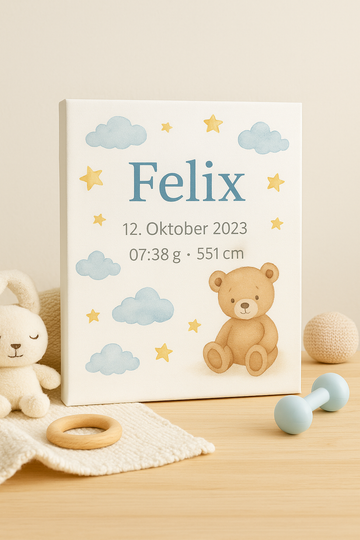Willkommen auf der Welt – Personalisierte Geschenke für Neugeborene von STYON