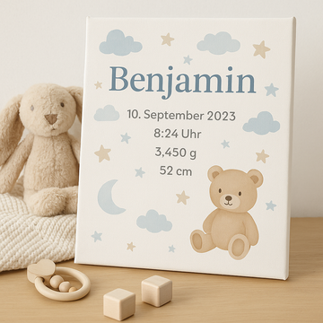 Willkommen auf der Welt – Personalisierte Geschenke zur Geburt & Taufe von STYON