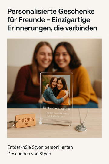 Personalisierte Geschenke für Freunde – Einzigartige Erinnerungen, die verbinden