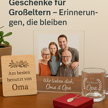 Personalisierte Geschenke für Großeltern – Erinnerungen, die bleiben