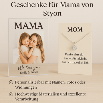 Mom – Personalisierte Geschenke für Mama von Styon