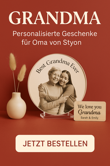 Grandma – Personalisierte Geschenke für Oma von Styon
