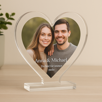 Heart Acrylic Plaques – Personalisierte Herz-Acrylplatten von Styon