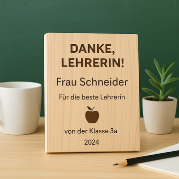 Danke, Lehrer! – Personalisierte Geschenke für Lehrer & Erzieher von STYON