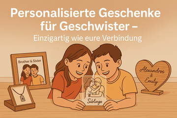 Personalisierte Geschenke für Geschwister – Einzigartig wie eure Verbindung