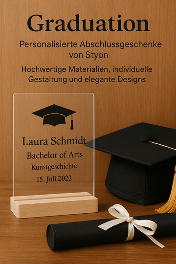 Graduation – Personalisierte Abschlussgeschenke von Styon