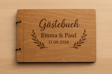 Hochzeitsdeko aus Holz – Stilvolle & personalisierte Details für den großen Tag