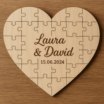 Personalisierte Holzpuzzle – Spiel, Erinnerung & Geschenk in einem