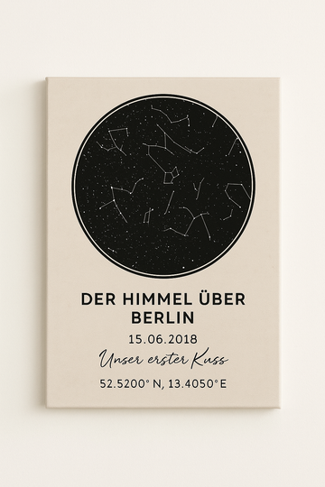 Personalisiertes Sternenbild – Der Himmel eures Moments | STYON