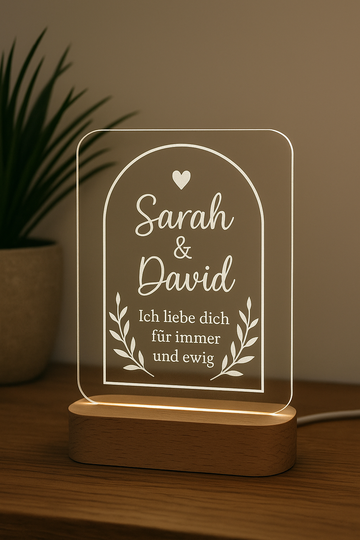Magie aus Licht – Das personalisierte LED-Lichtbild als Geschenkidee