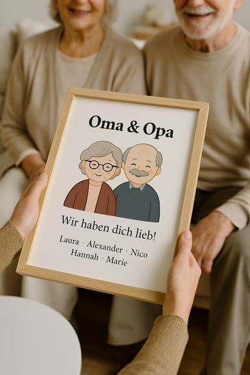 Geschenke mit Seele: Warum personalisierte Produkte für Oma & Opa so besonders sind