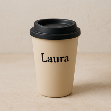 Nachhaltig und stilvoll: Dein personalisierter Kaffeebecher mit Namen