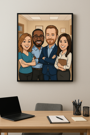 Karikaturen fürs Büro – Das kreative Geschenk für Kolleginnen