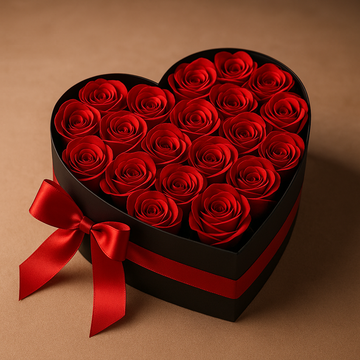 Seifenrosen in Herzbox – Romantisches Geschenk mit Stil