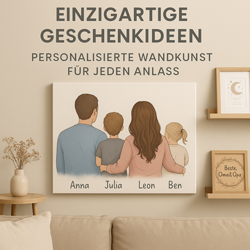 Einzigartige Geschenkideen: Personalisierte Wandkunst für jeden Anlass