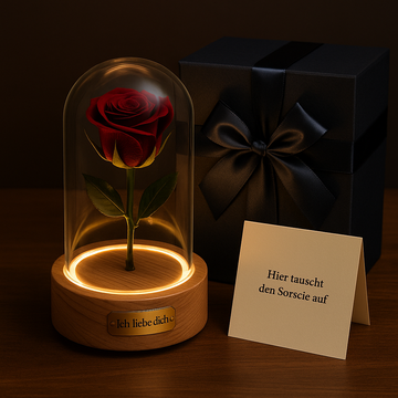 Rose mit LED & Musikbox – Romantik trifft auf Technik
