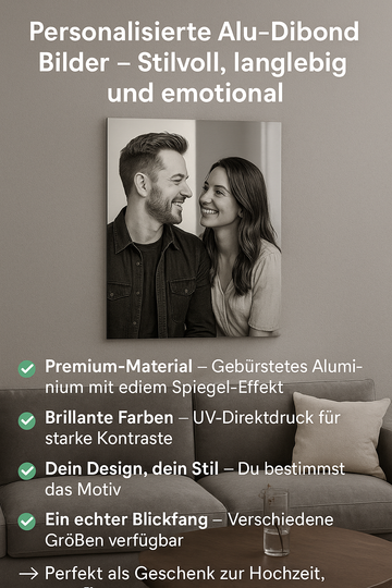Personalisierte Alu-Dibond Bilder – Stilvoll, langlebig und emotional