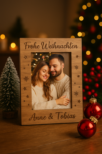 Weihnachts-Fotorahmen – Ein persönliches Geschenk mit Herz