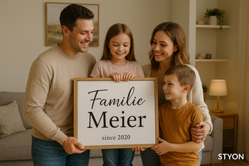 Familienbilder personalisieren: So werden Erinnerungen zu Kunstwerken