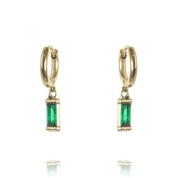 8K Gold-überzogene Chirurgenstahl-Ohrringe Eleganz & Stil - Styon