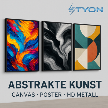 🎨 Abstrakte Kunst – Moderne Wandbilder mit Ausdruck & Tiefe | STYON