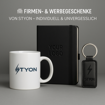 🏢 Firmen- & Werbegeschenke von STYON – Individuell & unvergesslich