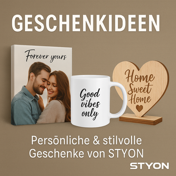 🎁 Geschenkideen von STYON – Persönliche Geschenke mit Stil