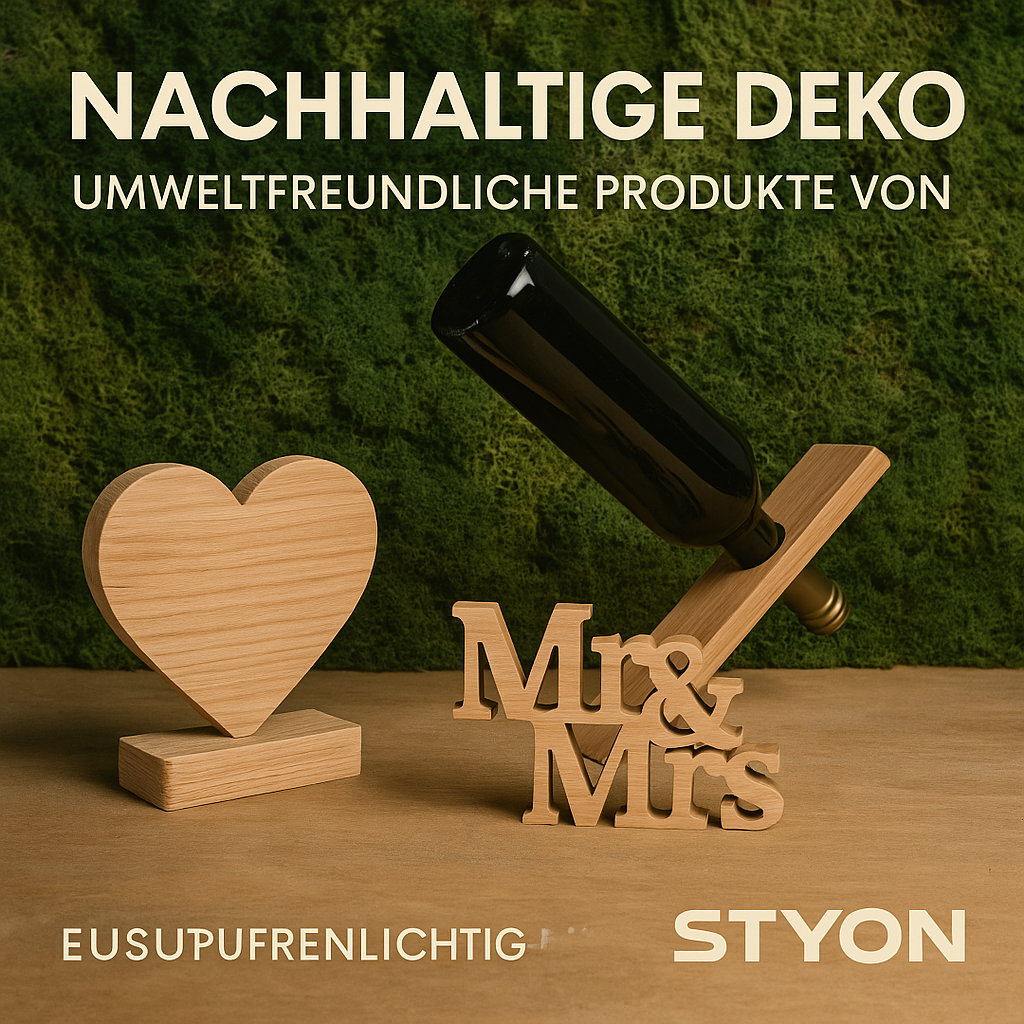 🌱 Nachhaltige Deko – Umweltfreundliche Produkte von STYON