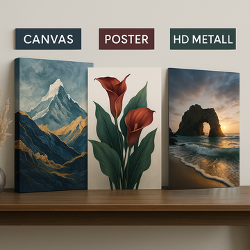🖼️ Entdecke unsere neuesten Wandbilder: Canvas, Poster & HD Metall