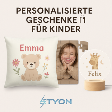 🧸 Personalisierte Geschenke für Kinder – Liebevolle Ideen von STYON