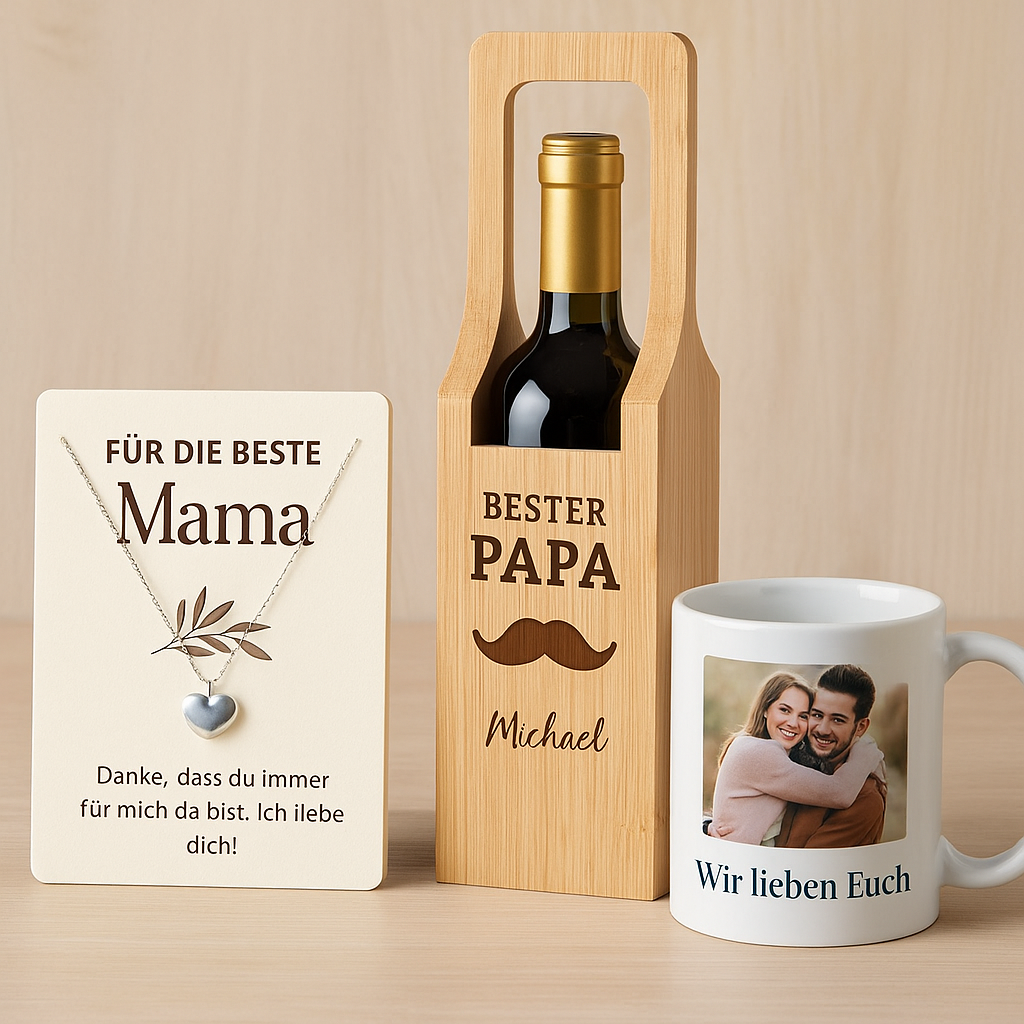 💝 Personalisierte Geschenke für Mama & Papa – Liebe, die bleibt