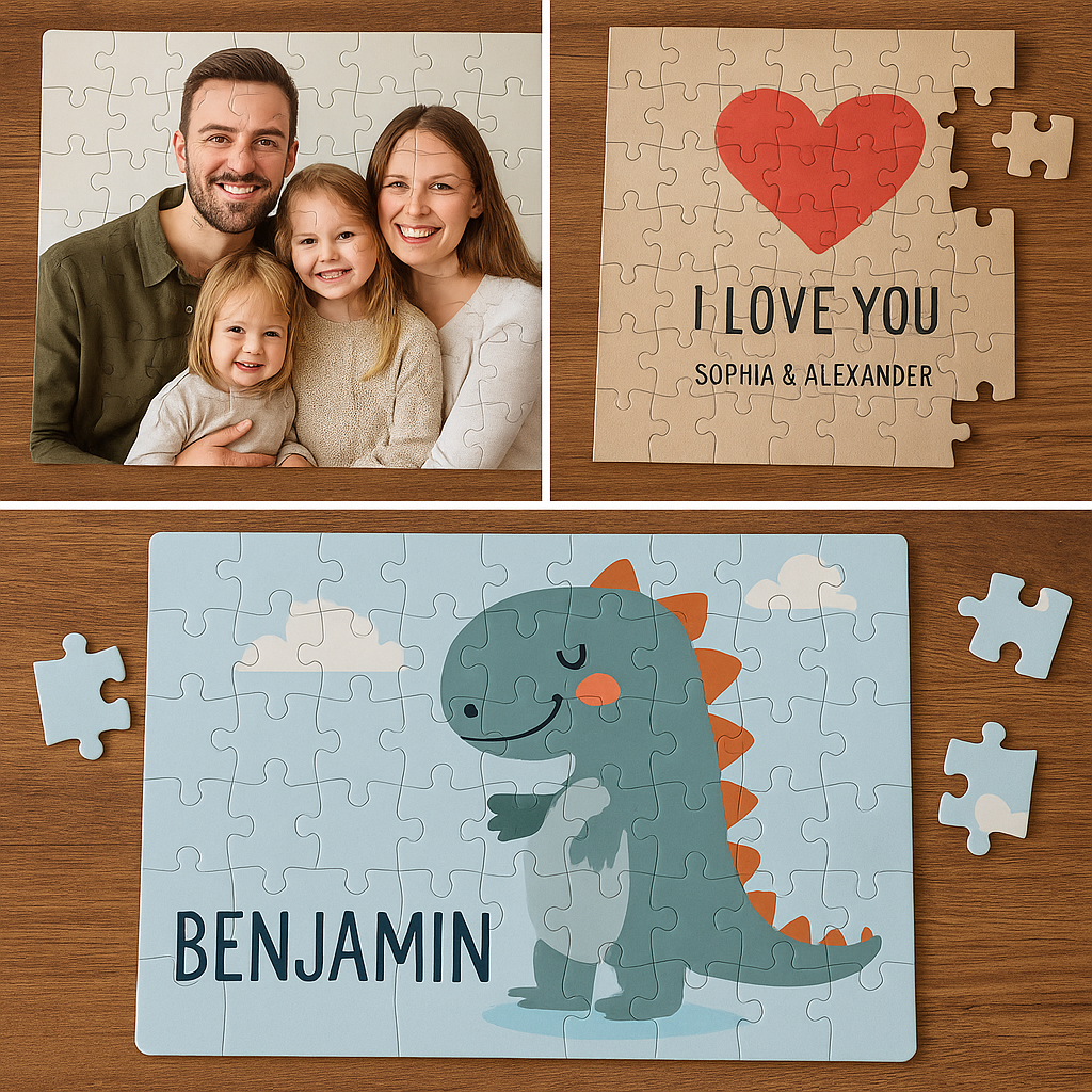 🧩 Personalisierte Puzzle von STYON – Spiel & Erinnerung in einem