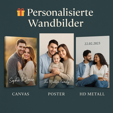 🎁 Personalisierte Wandbilder – Dein einzigartiges Kunstwerk von STYON