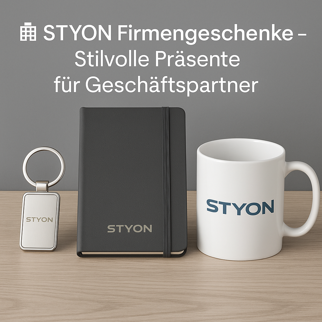 🏢 STYON Firmengeschenke – Stilvolle Präsente für Geschäftspartner