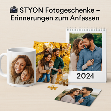 📸 STYON Fotogeschenke – Erinnerungen zum Anfassen