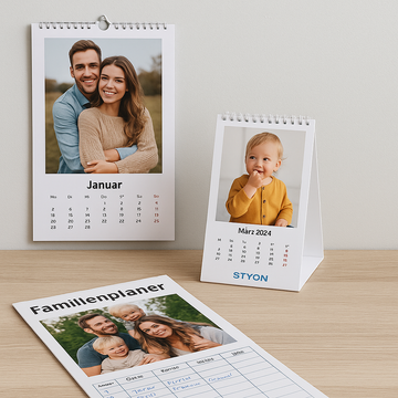 📅 STYON Fotokalender – Persönliche Momente für jeden Monat