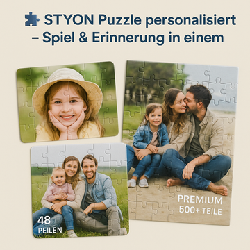 🧩 STYON Puzzle personalisiert – Spiel & Erinnerung in einem