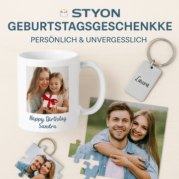 🎂 STYON Geburtstagsgeschenke – Persönlich & unvergesslich