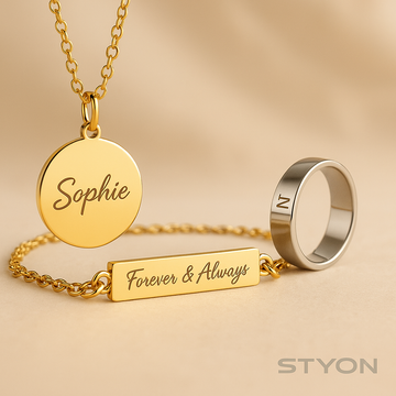 💎 STYON Schmuck mit Gravur – Ein Hauch von Eleganz & Persönlichkeit