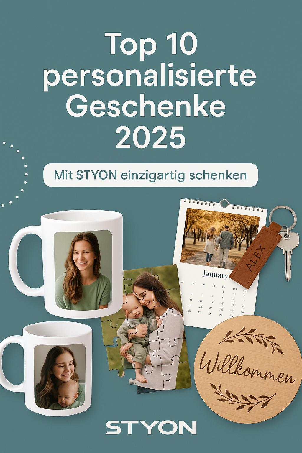 🎁 Top 10 personalisierte Geschenke 2025 – Mit STYON einzigartig schenken