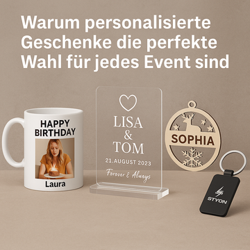 🎁 Warum personalisierte Geschenke die perfekte Wahl für jedes Event sind
