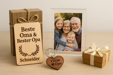 Mit Liebe für Oma & Opa – Personalisierte Geschenke für Großeltern von STYON