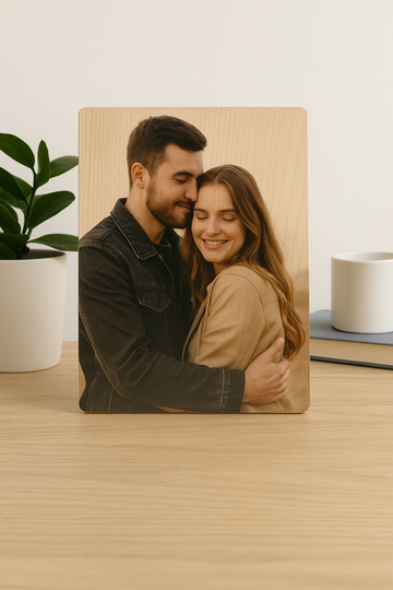 📷 Foto-Geschenk auf Holz – Persönliche Erinnerungen stilvoll verewigt
