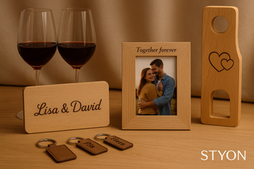 Liebe in jedem Detail – Hochwertige Geschenke für Paare von STYON