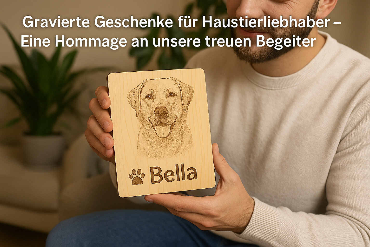 Gravierte Geschenke für Haustierliebhaber – Eine Hommage an unsere treuen Begleiter